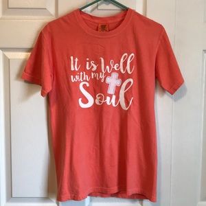 Comfort Colors Tops - It Is Well With My Soul T-Shirt Comfort Colors Tops - It Is Well With My Soul T-Shirt